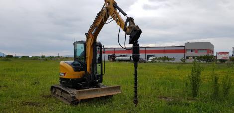 Foreze burghiu excavator/buldoexcavator