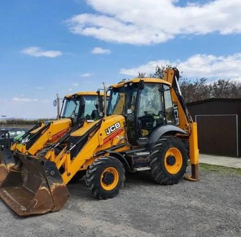 Buldoexcavator JCB 3CX 91 CP 2014 - 3.700 Ore functionare